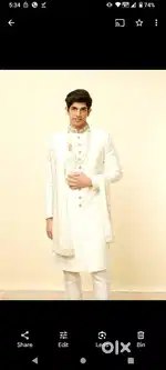 Wedding sherwani