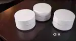 Google Home mesh wifi mesh router set of 3 5G Dual band with chargers