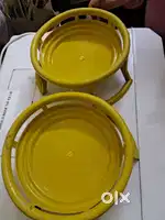 Plastic plant container set (unused)