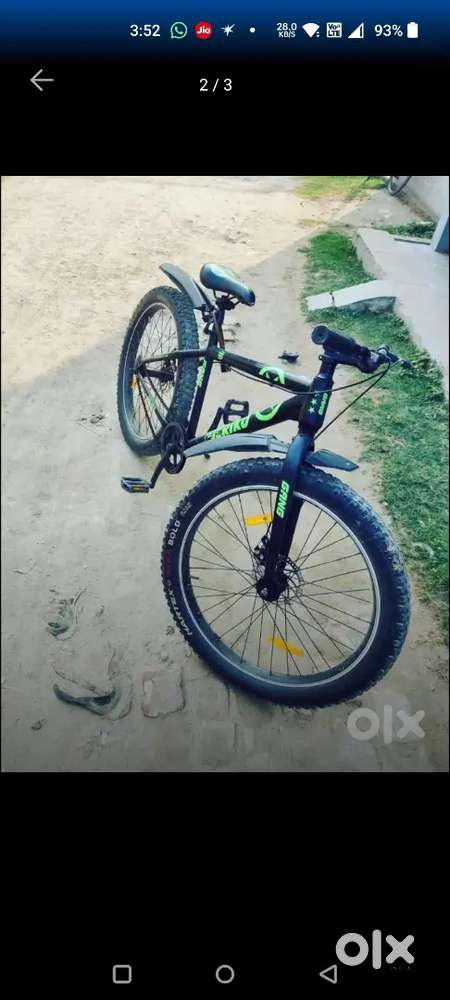 Good condition dual disk brakes