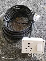 Extension cords.