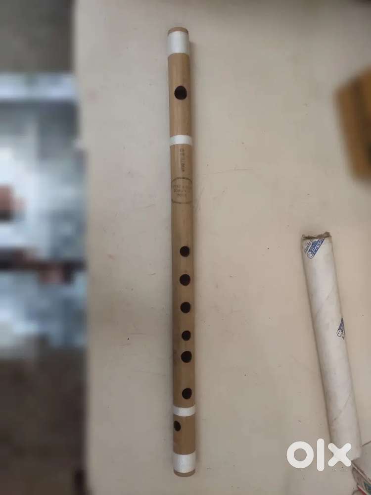White Whale Indian Bansuri Bamboo Flute - Indian Musical Instruments