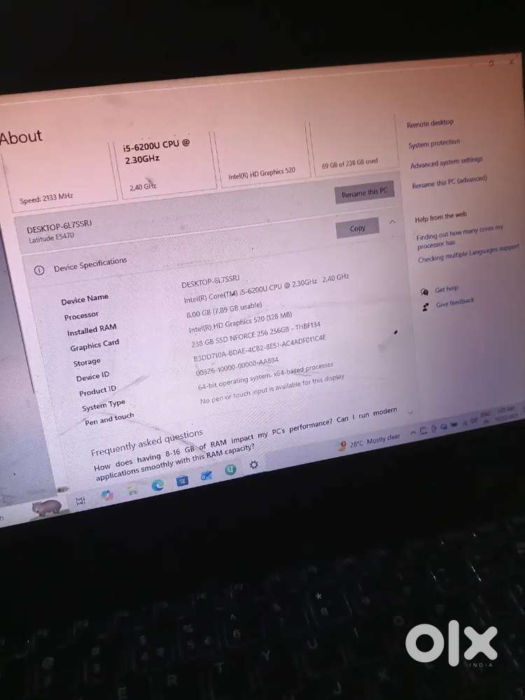 Dell Latitude E5470