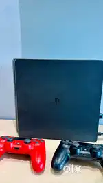 Ps4 slim edition 500gb with dual joystick available