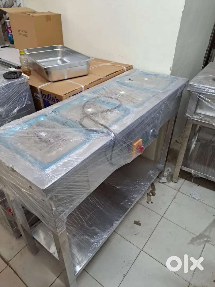 30 DAYS UNUSED COMMERCIAL 4 CONTAINER BAIN MARIE UNUSED