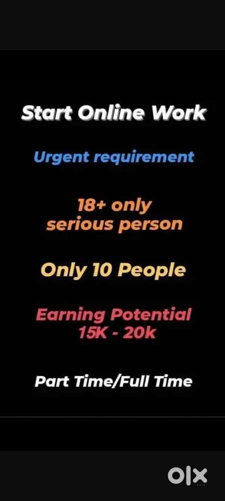 Work from home opportunity