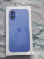 iPhone 16 Plus 128 Gb ultramarine Blue BH 100% exchange also welcome