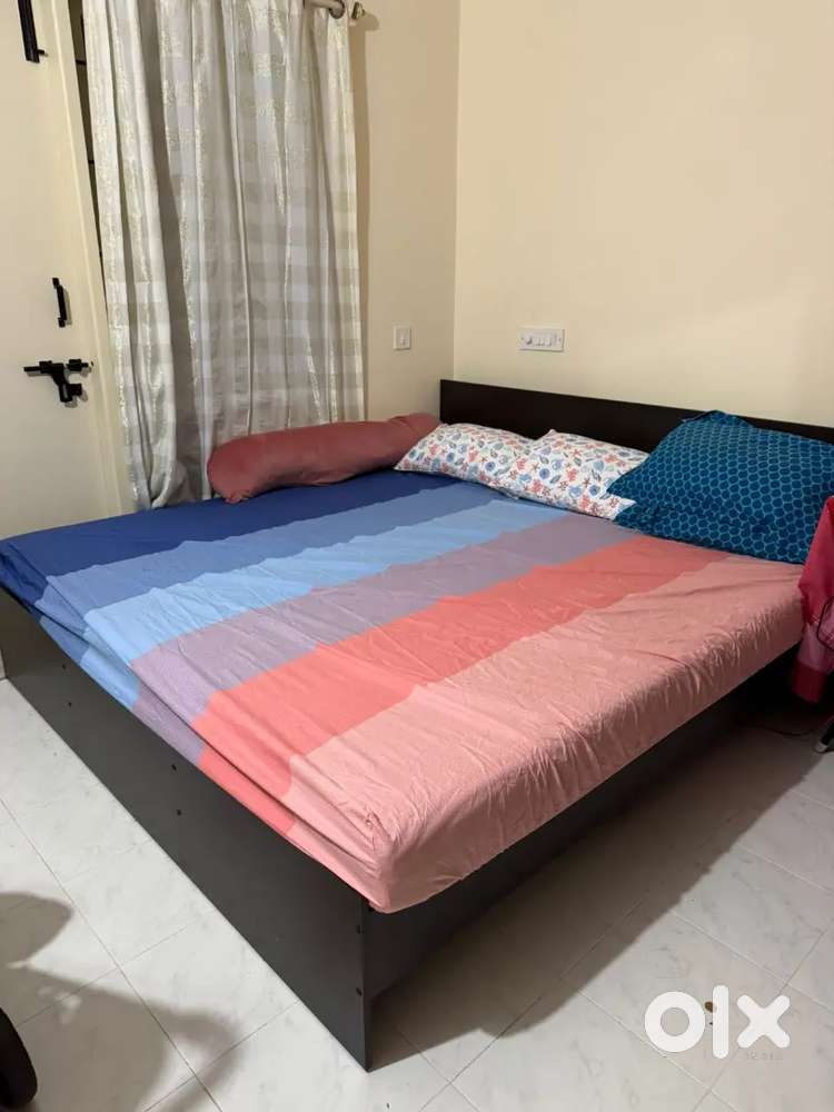 King Size Bed W/o Storage (Urban Ladder New)