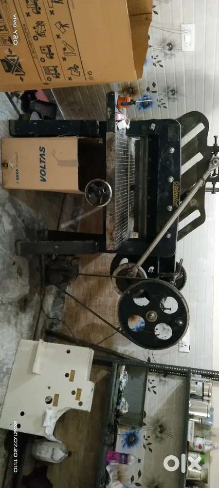 , cutting machine 32,, with moter