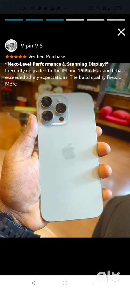 New iPhone 16 Pro Max at the price of used