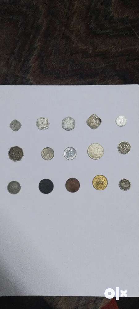 Old indian coins