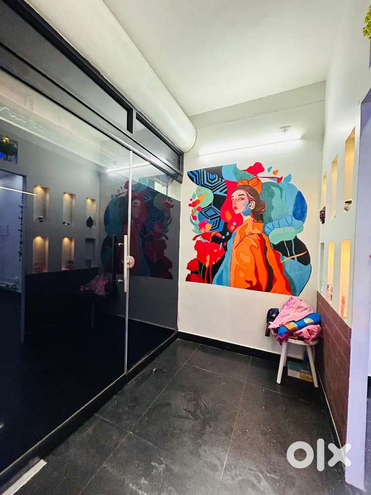 Shop with half furnished