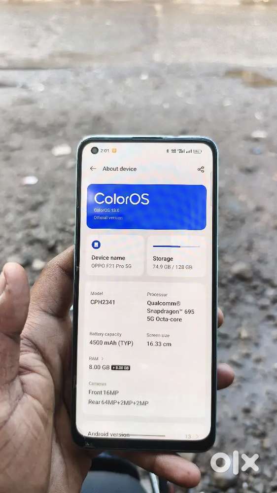 OPPO F21 PRO 5G (8GB +128GB)