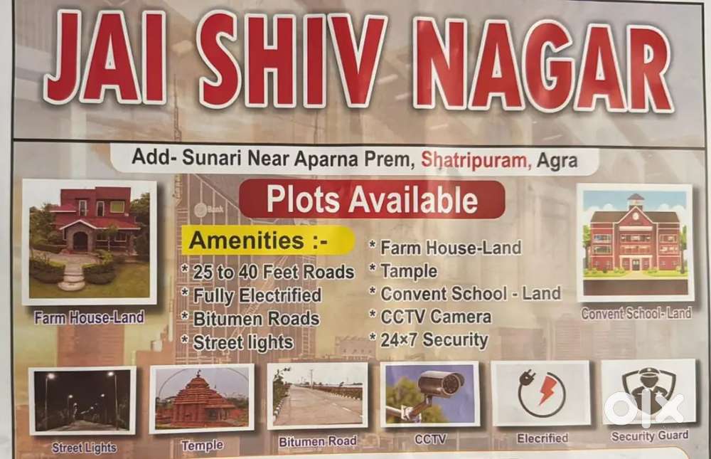 Plot in multiple size available for sale at attractive price