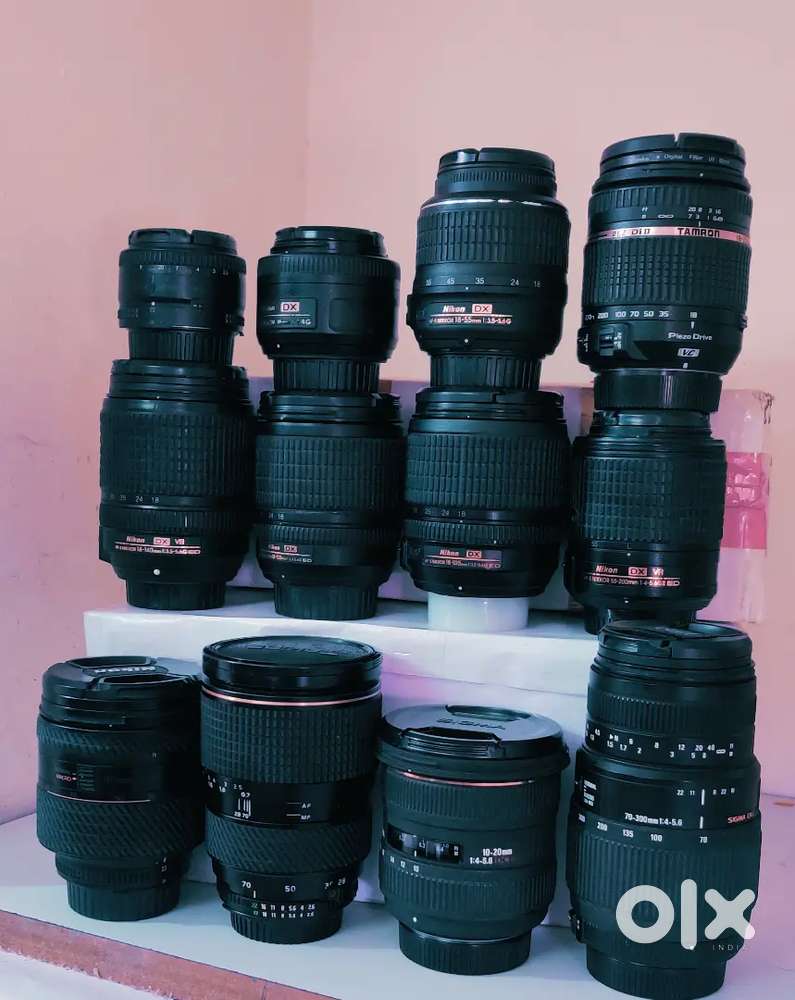NIKON LENSES AF 28-70 f2.8 NIKON 24-85 f2.8 Nikon 35,50mm,Nikon 18-105