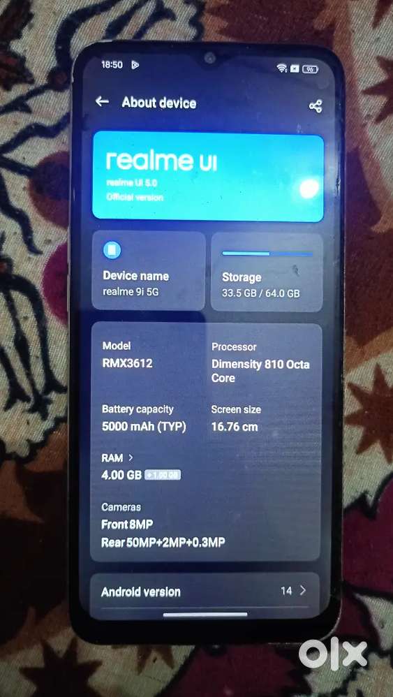 4, 64 realme 9i 5g