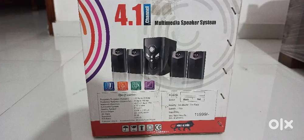 Speaker Multimedia System 4.1