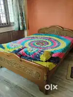 Double Bed for sale with mattress!! Excellent condition