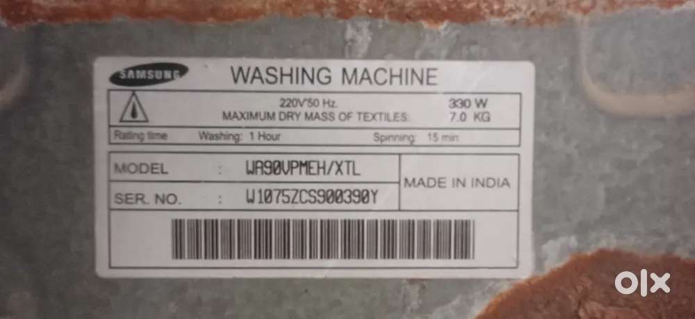 Samsung 7.0kg fully automatic top-load model