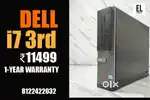 COMPTER LAPTOP SALES | DELL i7 3rd gen | warranty 1 year graphics 2gb