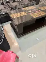 Sofa set with center table