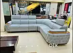 Simple model sofa boasts a clean and minimalist design featuring a sle