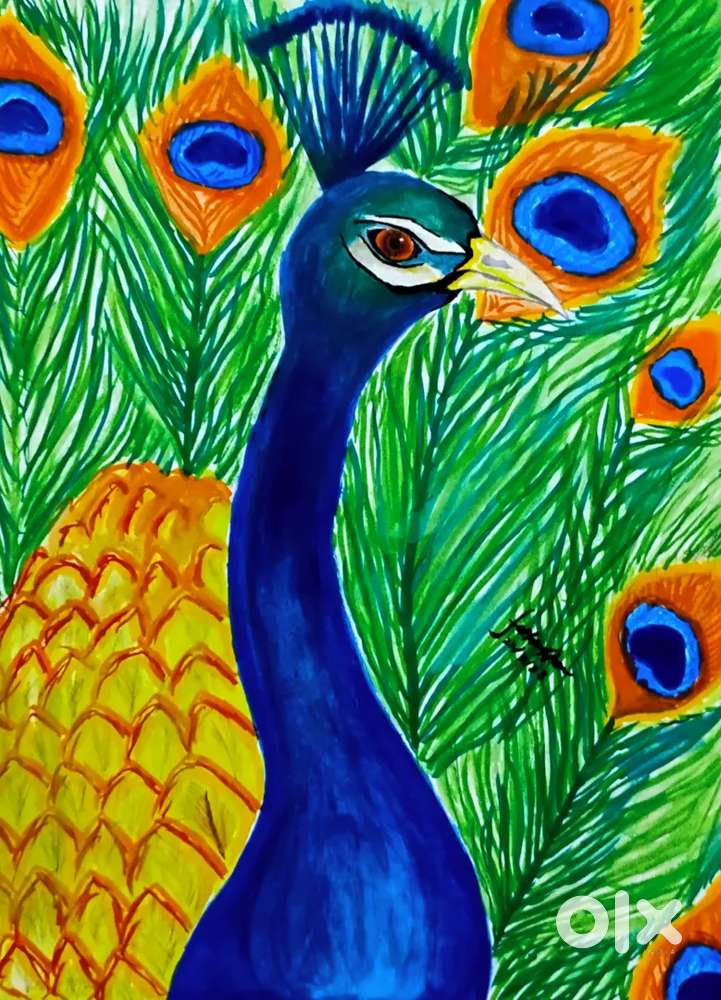 Peacock paining
