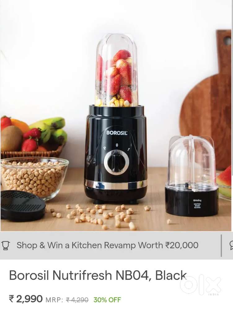 Borosil mixer grinder