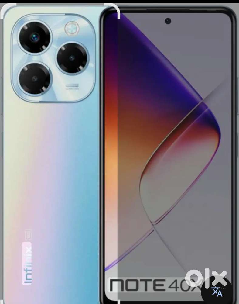 Infinix 40 X 5G 12gb Ram 256 GB storage 6.1 warranty good condition nw