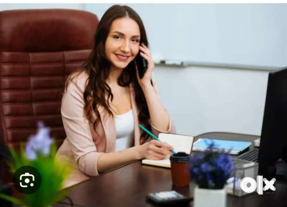 12th pass receptionist jobs female