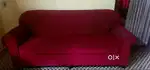 5 SEATER MAROON COLOUR SOFA [ 2 PIECE AVAILABLE ]
