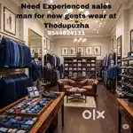 Staff needed for gents wear