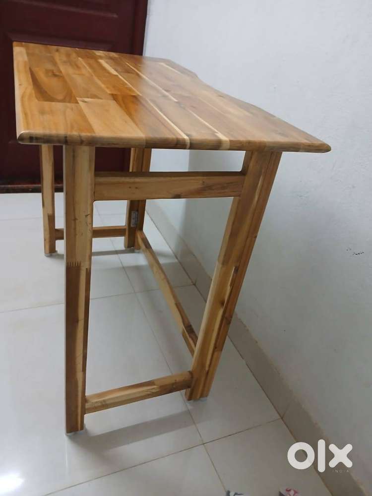 Teakwood Foldable table for sale