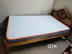 Double bed with matress in good condition