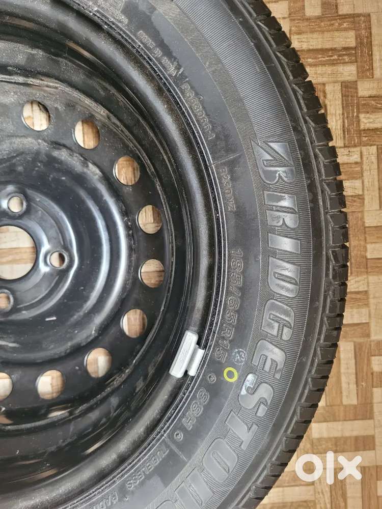 Brand new spare wheel of Hyundai i20