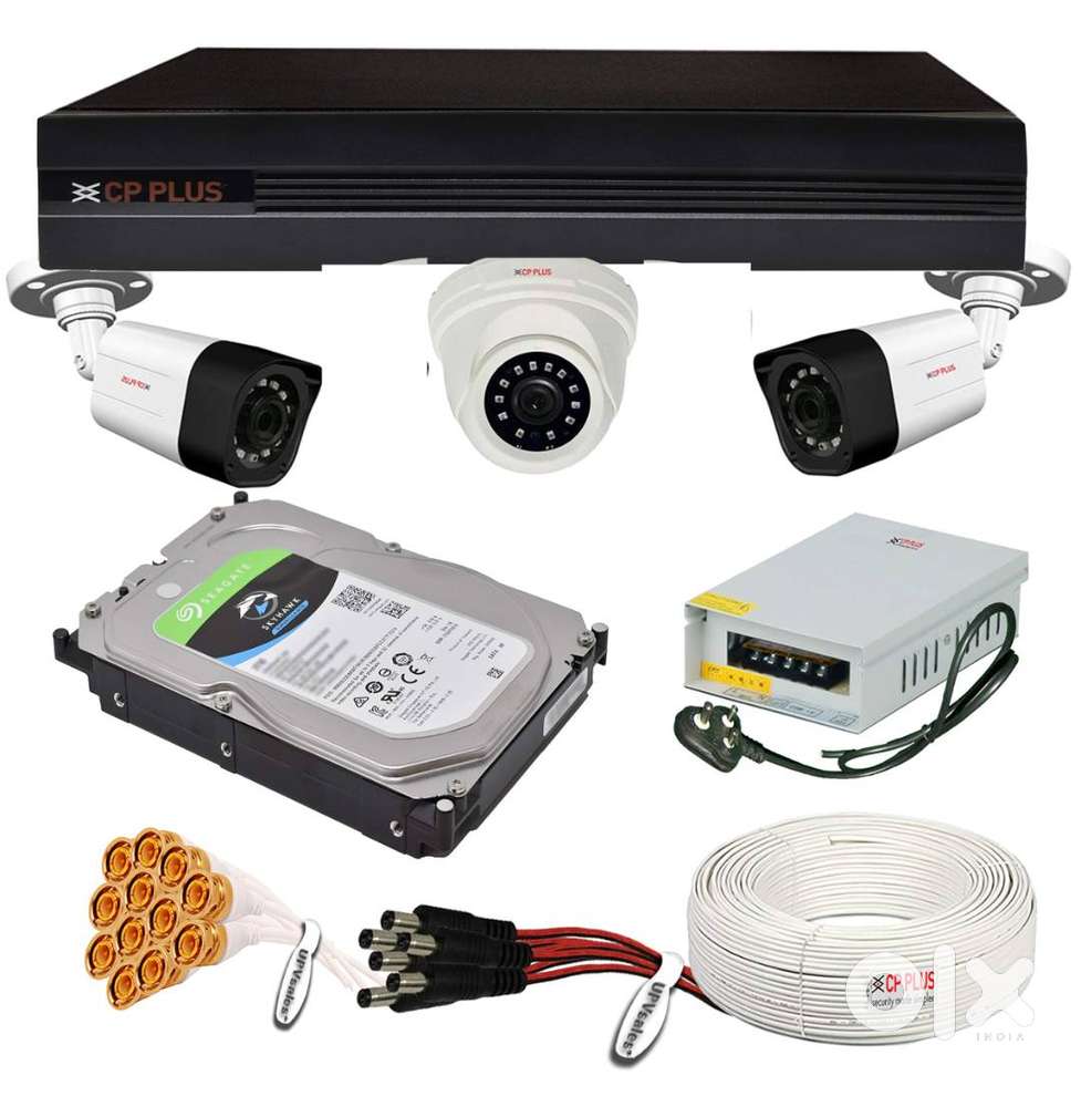 3 HD CCTV CAMERA SETUP