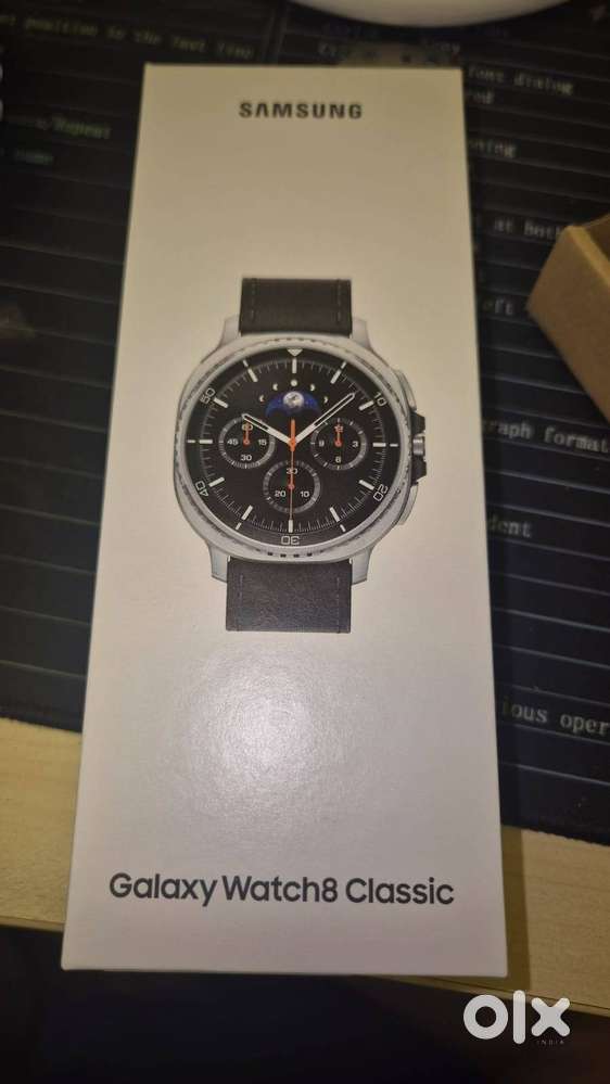 SAMSUNG WATCH 8 CLASSIC 46MM (LTE) SEALED WITH ONE YEAR WARRANTY