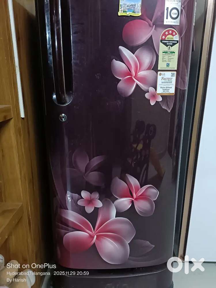 Lg refrigerator single door for sale in good condition