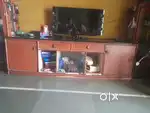 Television Table with Granite Top