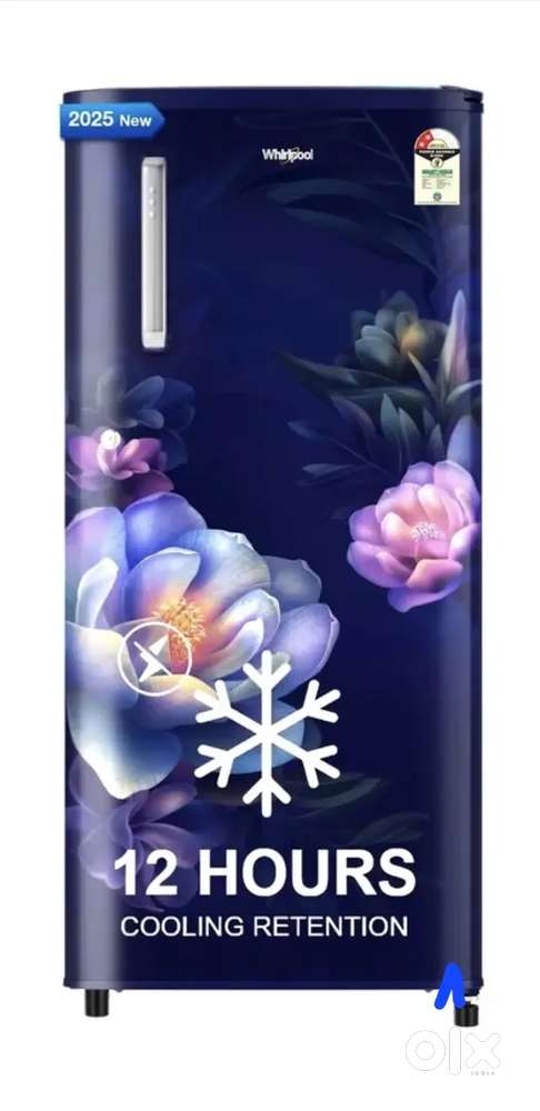 Whirlpool 184 ltr Blue with a Vguard stabilizer