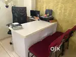 Sofa , reception waiting chair and consultation table
