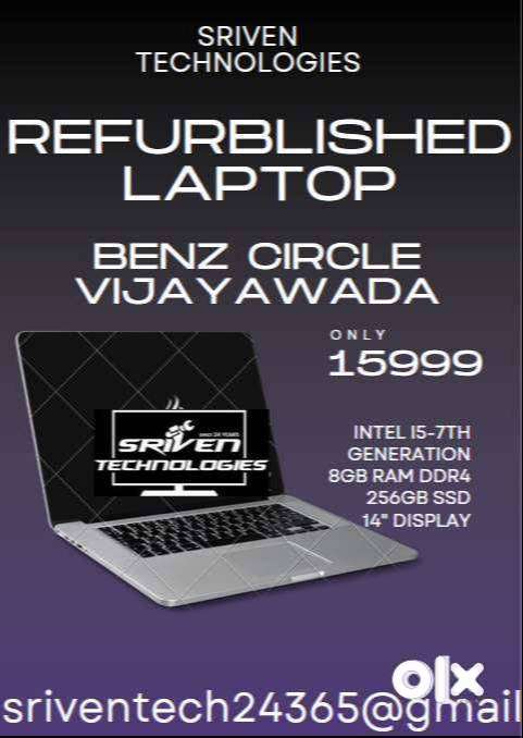 HP/DELL/LENOVO/ACER/ASUS - SRIVEN TECHNOLOGIES BENZ CIRCLE VIJAYAWADA