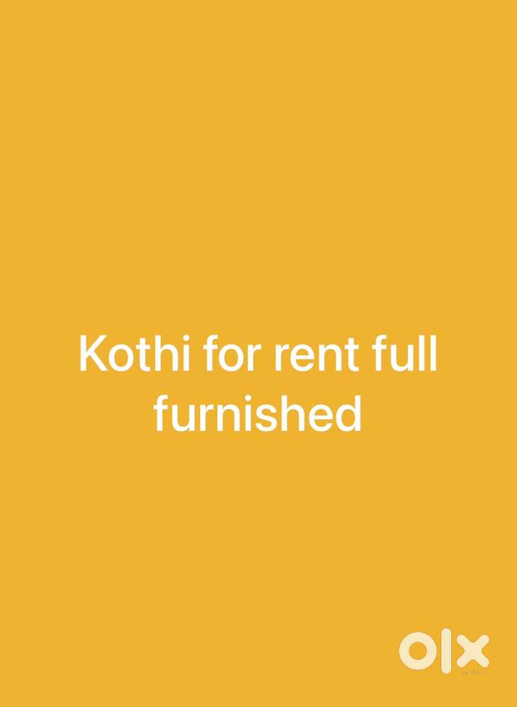Kothi for rent phase 3