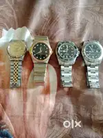 4 pieces lot of old watches
