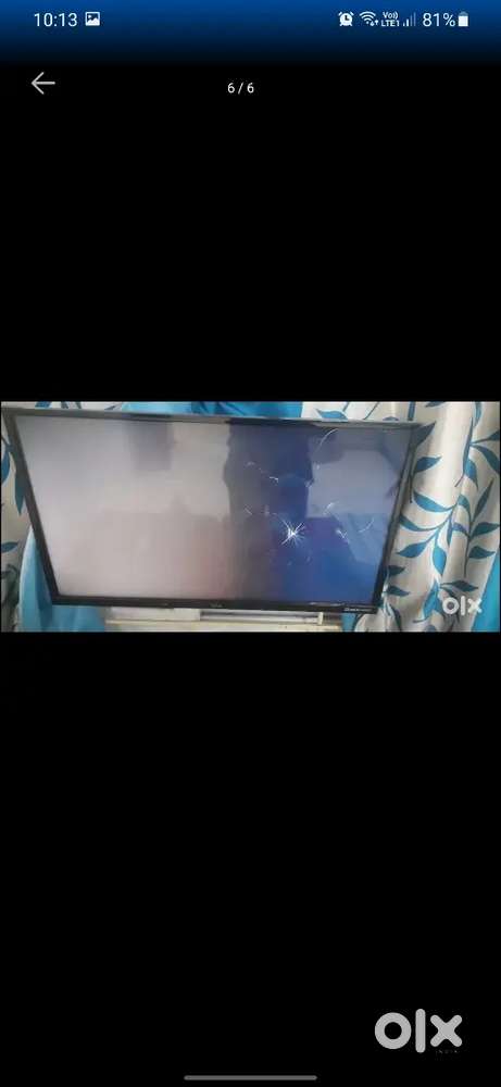 Broken screen vu tv-television 32 inch