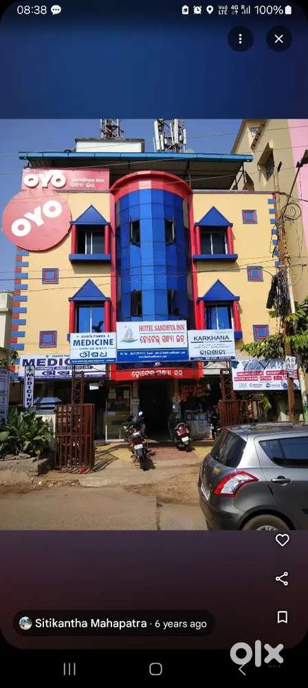 Restaurant for rent at ITER College Road, Khandagiri