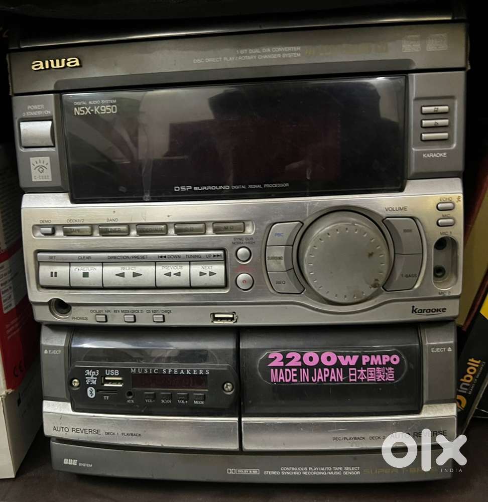 AIWA 4speaker Set Fitted With Bluetooth ,Pendrive System