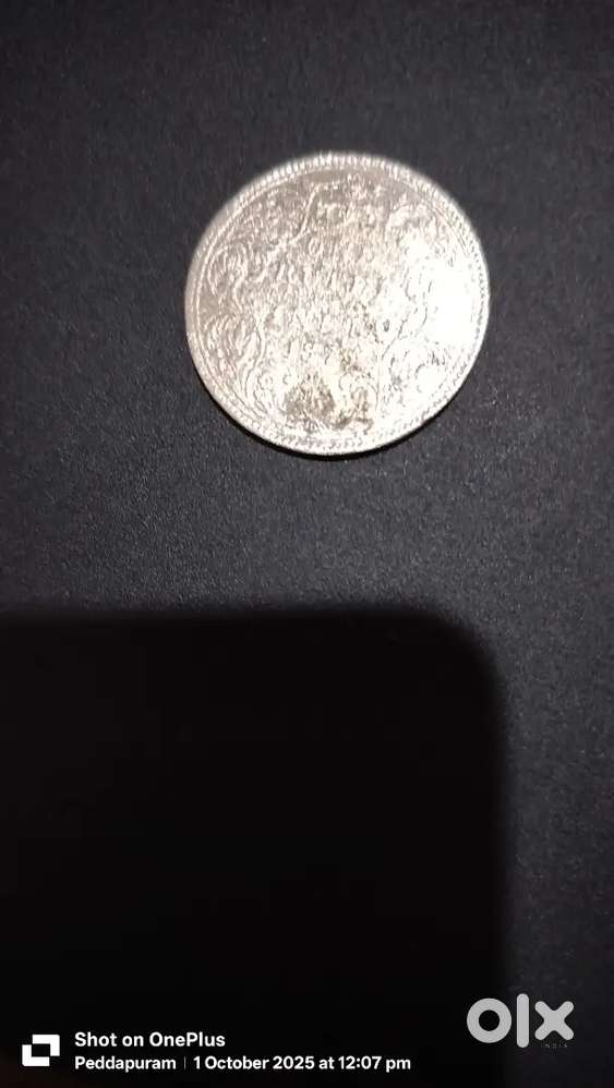 Old Coin Made with Genuine Silver