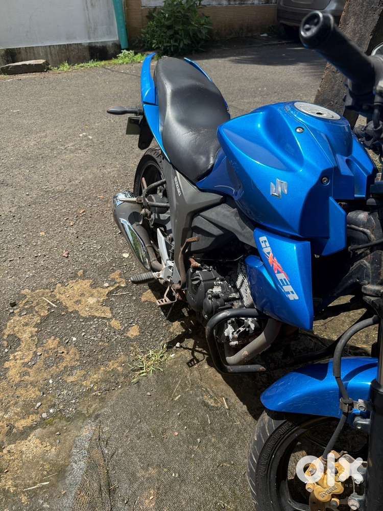 The bike has been used, single handedly