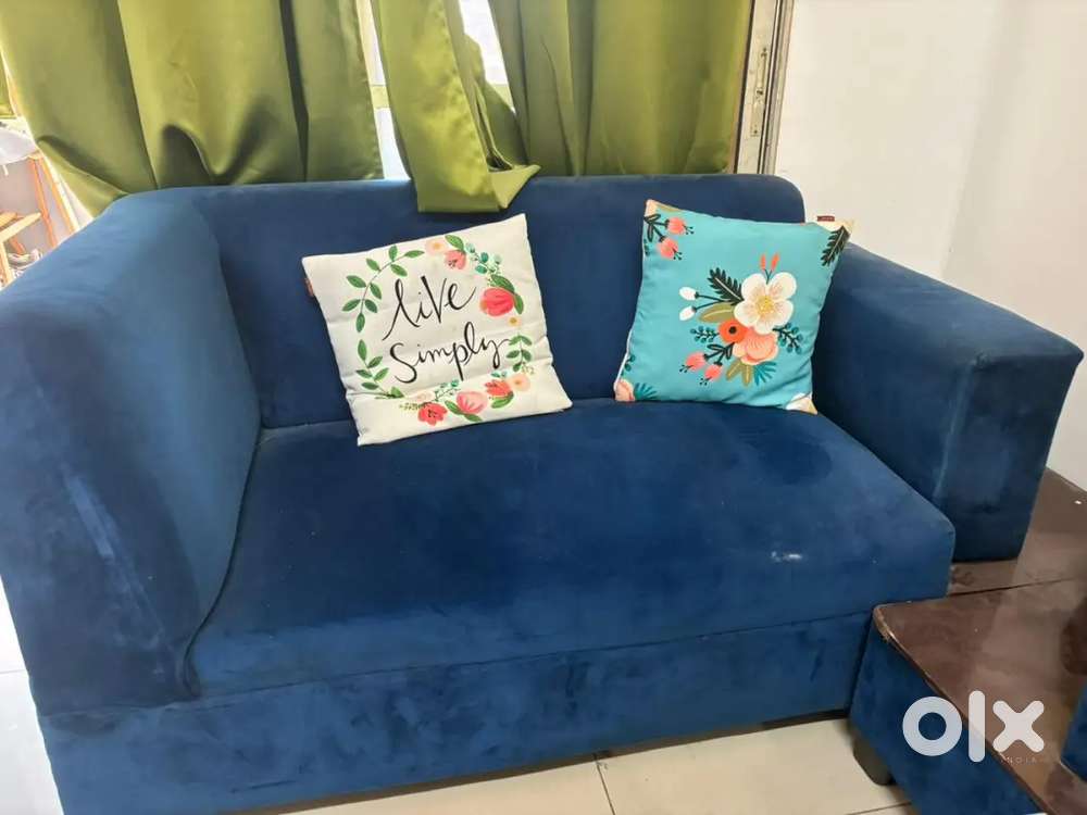 Five Seater L shaped shofa with centre table